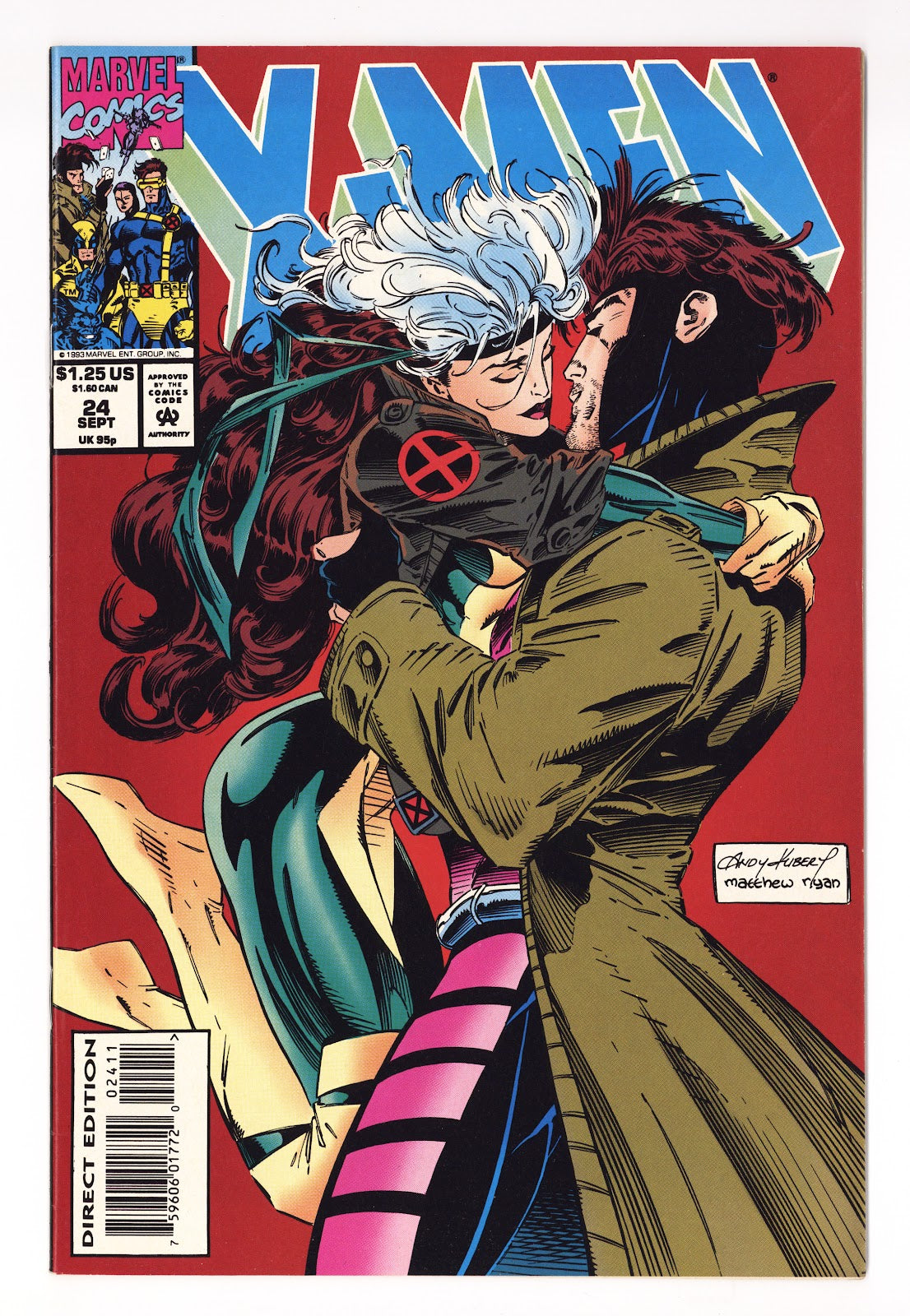 X-Men Vol 1 24  VF- (7.5)   (1993)     