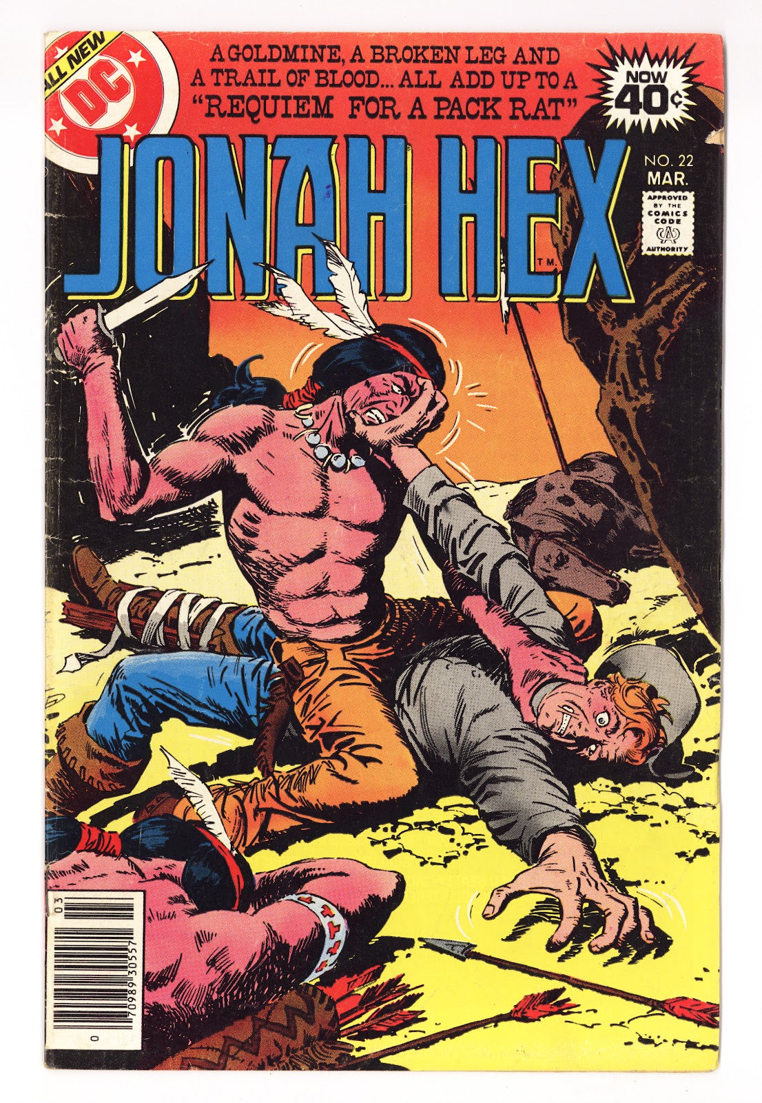 Jonah Hex Vol 1 22  Low Grade   (1979)     