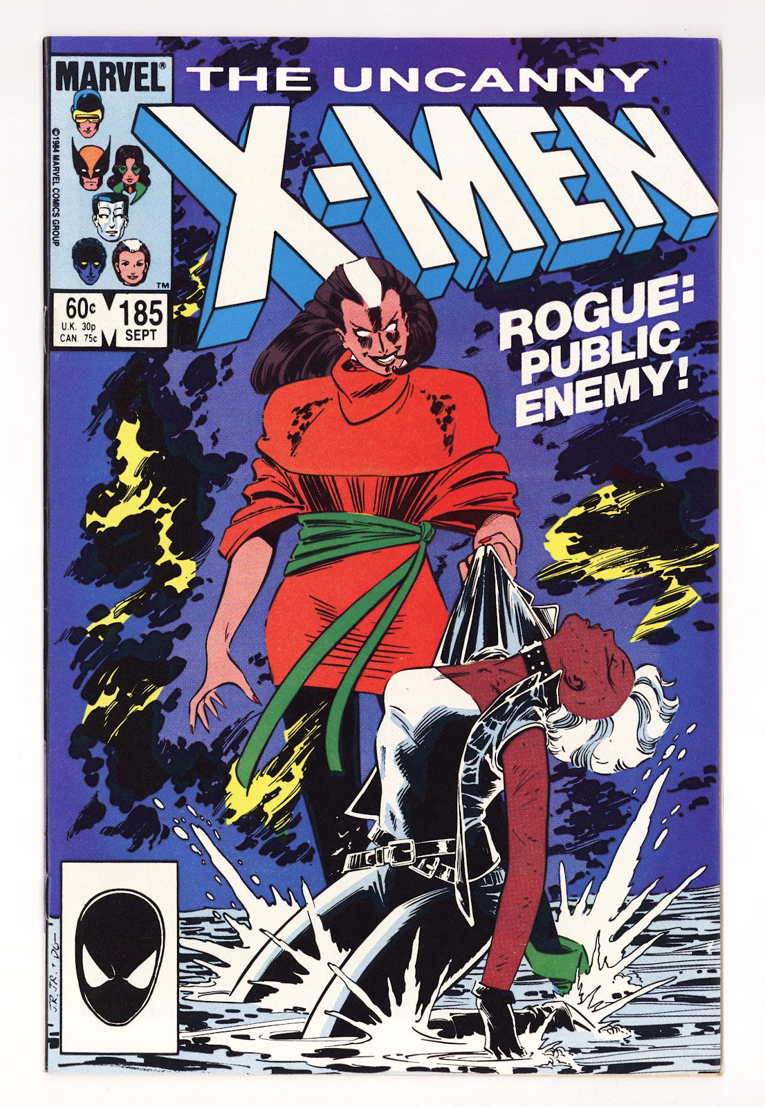 The Uncanny X-Men Vol 1 185  NM- (9.2)   (1984)