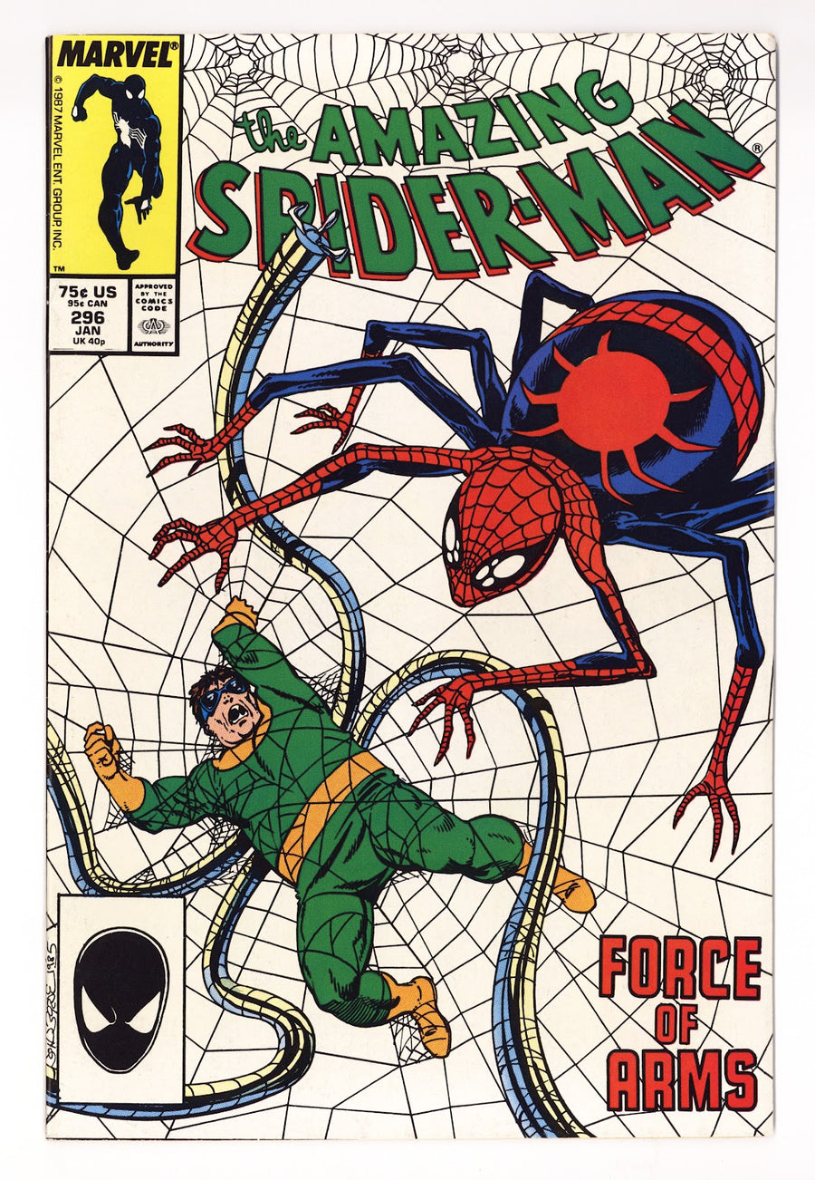 The Amazing Spider-Man Vol 1 296  Mid Grade   (1988)