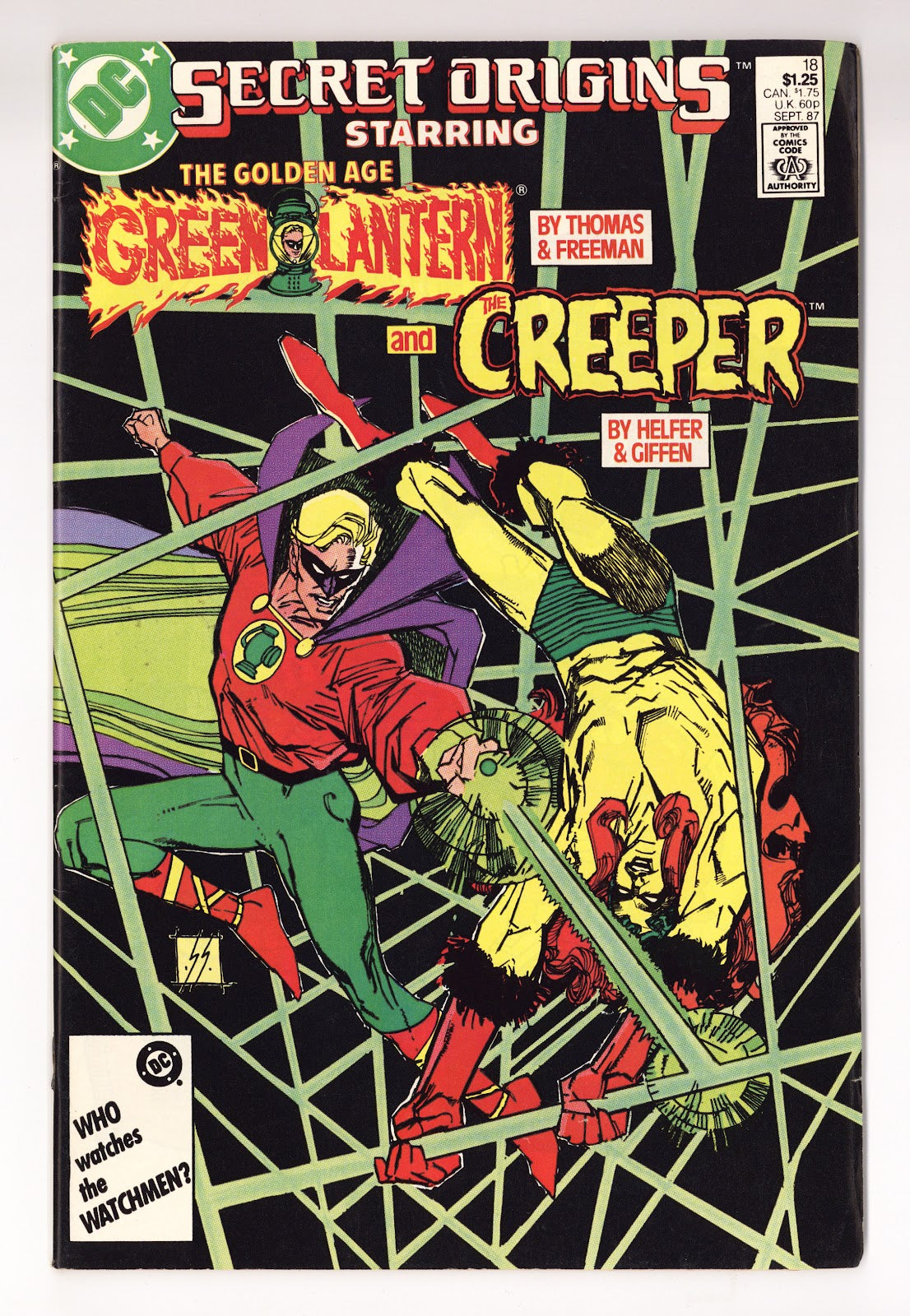 Secret Origins Vol 3 18  Mid Grade   (1987)