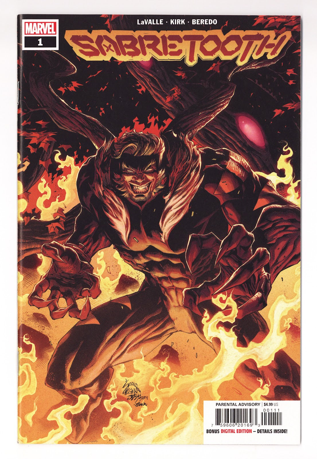 Sabretooth Vol 3 1  High Grade   (2022)     