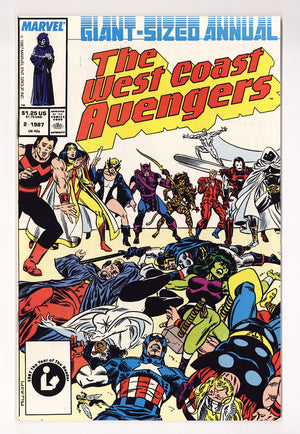 The West Coast Avengers Annual Vol 2 2  High Grade   (1987)   Direct