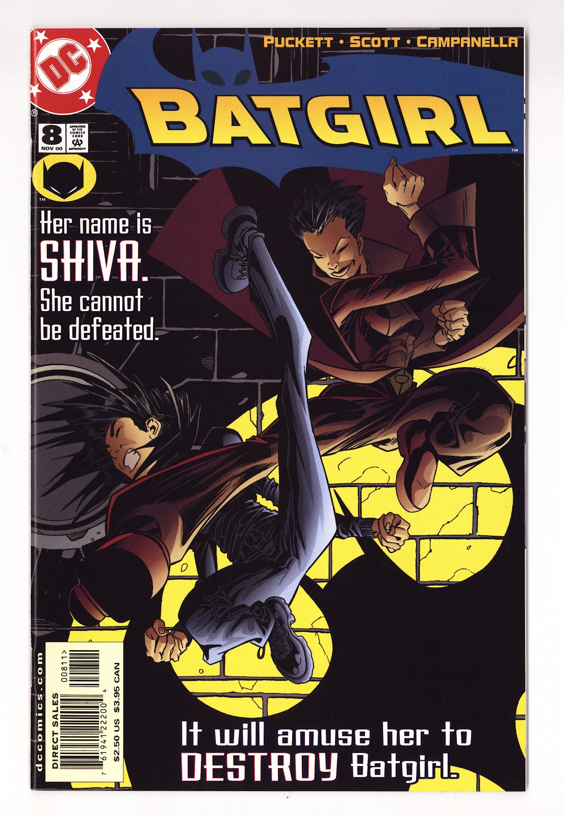 Batgirl Vol 1 8  High Grade   (2000)     