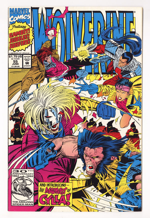 Wolverine Vol 2 55 High Grade (1992)