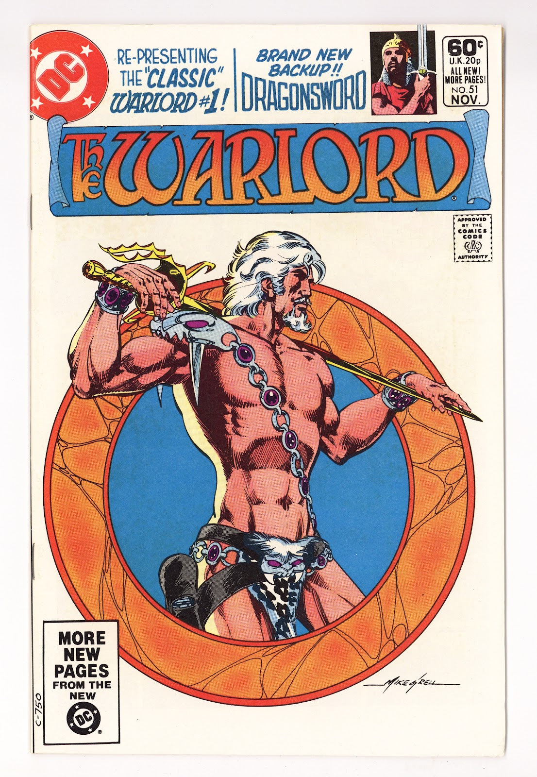 Warlord Vol 1 51  Mid Grade   (1981)     