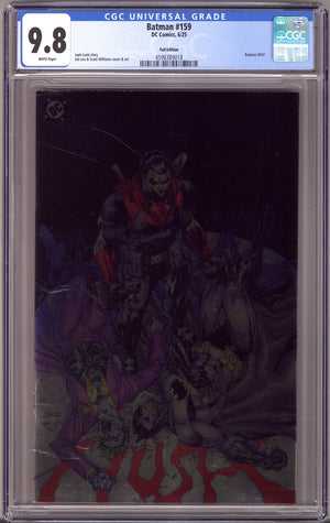 Batman Vol 3 159 CGC 9.8 (NM/M)   (2025) Lee Foil  Variant
