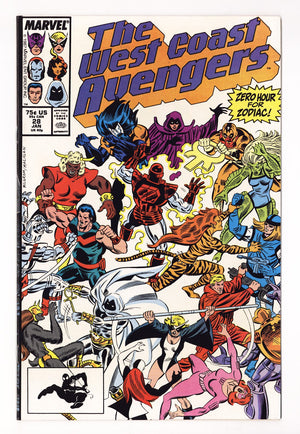 West Coast Avengers Vol 2 28  High Grade   (1988)   Direct