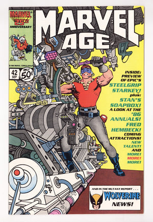 Marvel Age 42 Mid Grade (1986)