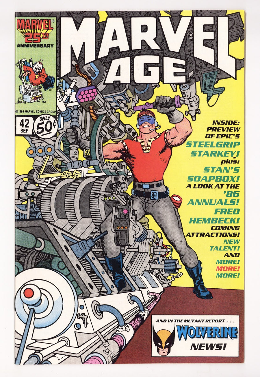 Marvel Age 42 Mid Grade (1986) 