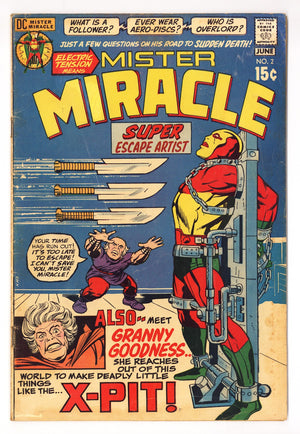 Mister Miracle Vol 1 2 GD/VG (3.0) (1971)