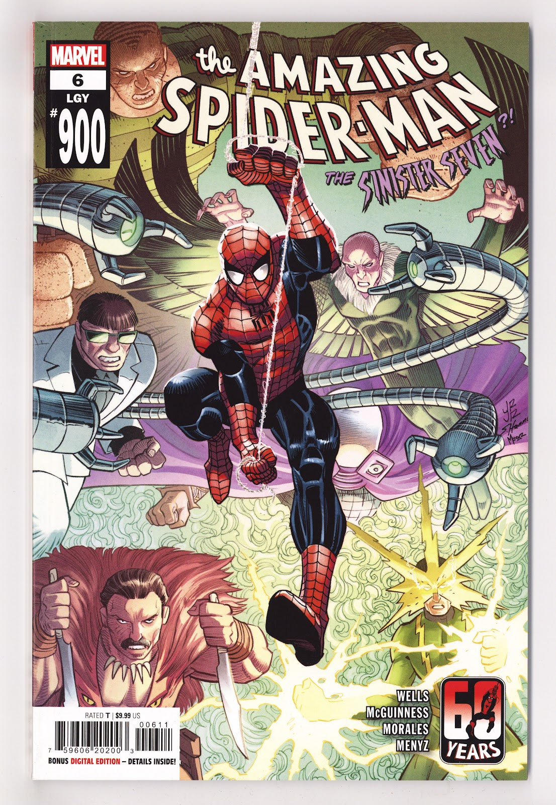 The Amazing Spider-Man Vol 6 6 (900) High Grade (2022) 