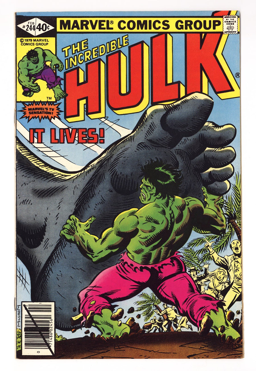 The Incredible Hulk Vol 1 244  Mid Grade   (1980)     