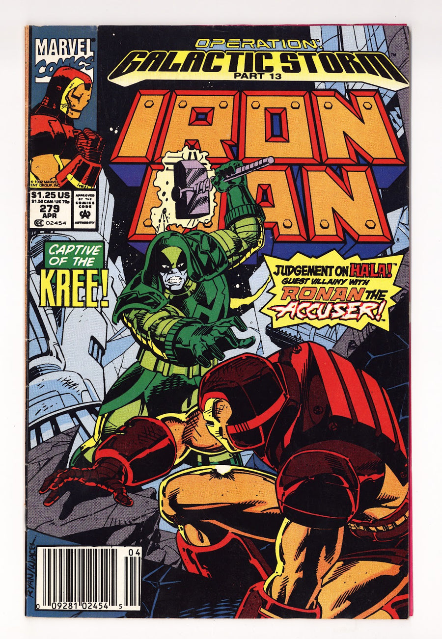 Iron Man Vol 1 279  Low Grade   (1992)   Newsstand