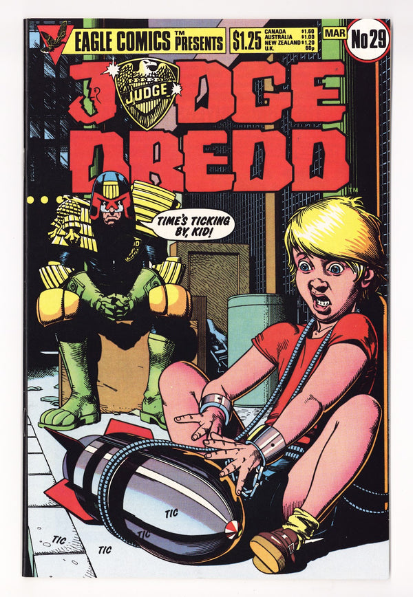 Judge Dredd Vol 1 29  High Grade   (1986)
