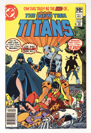 The New Teen Titans Vol 1 2  VF (8.0)   (1980)   Newsstand
