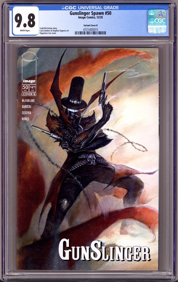 Gunslinger (Gunslinger Spawn) 50 CGC 9.8 (NM/M) (2026) Lee Variant