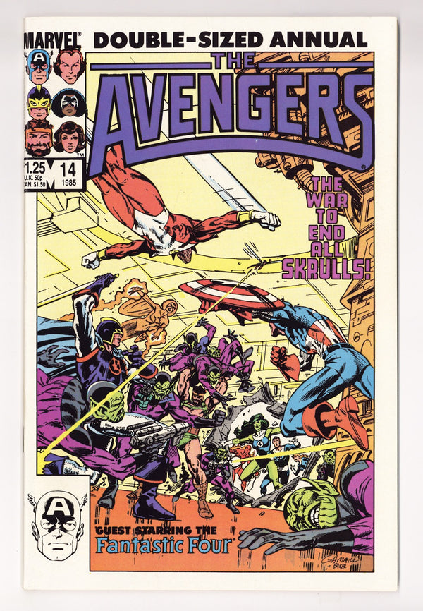 The Avengers Annual   14  High Grade   (1985)