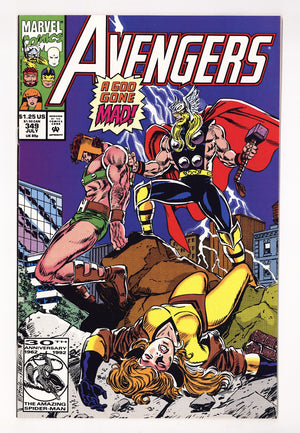 The Avengers Vol 1 349 High Grade (1992)