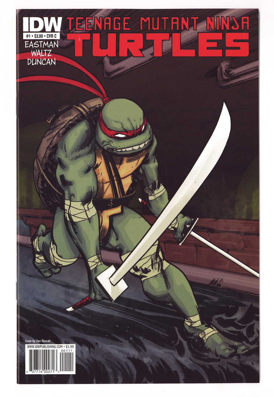 Teenage Mutant Ninja Turtles Vol 5 1  VF+ (8.5)   (2011) Duncan Connecting  Variant
