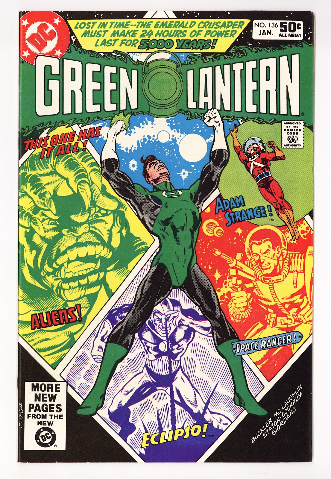 Green Lantern Vol 2 136  High Grade   (1981)     