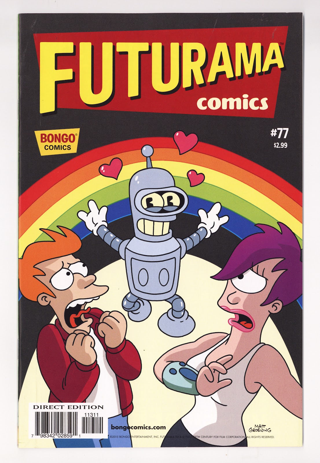 Bongo Comics Presents Futurama Comics   77  VF (8.0)   (2015)     
