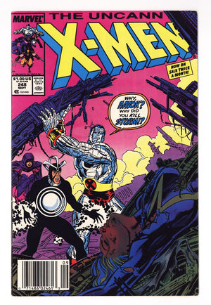 The Uncanny X-Men Vol 1 248  FN (6.0)   (1989)   Newsstand