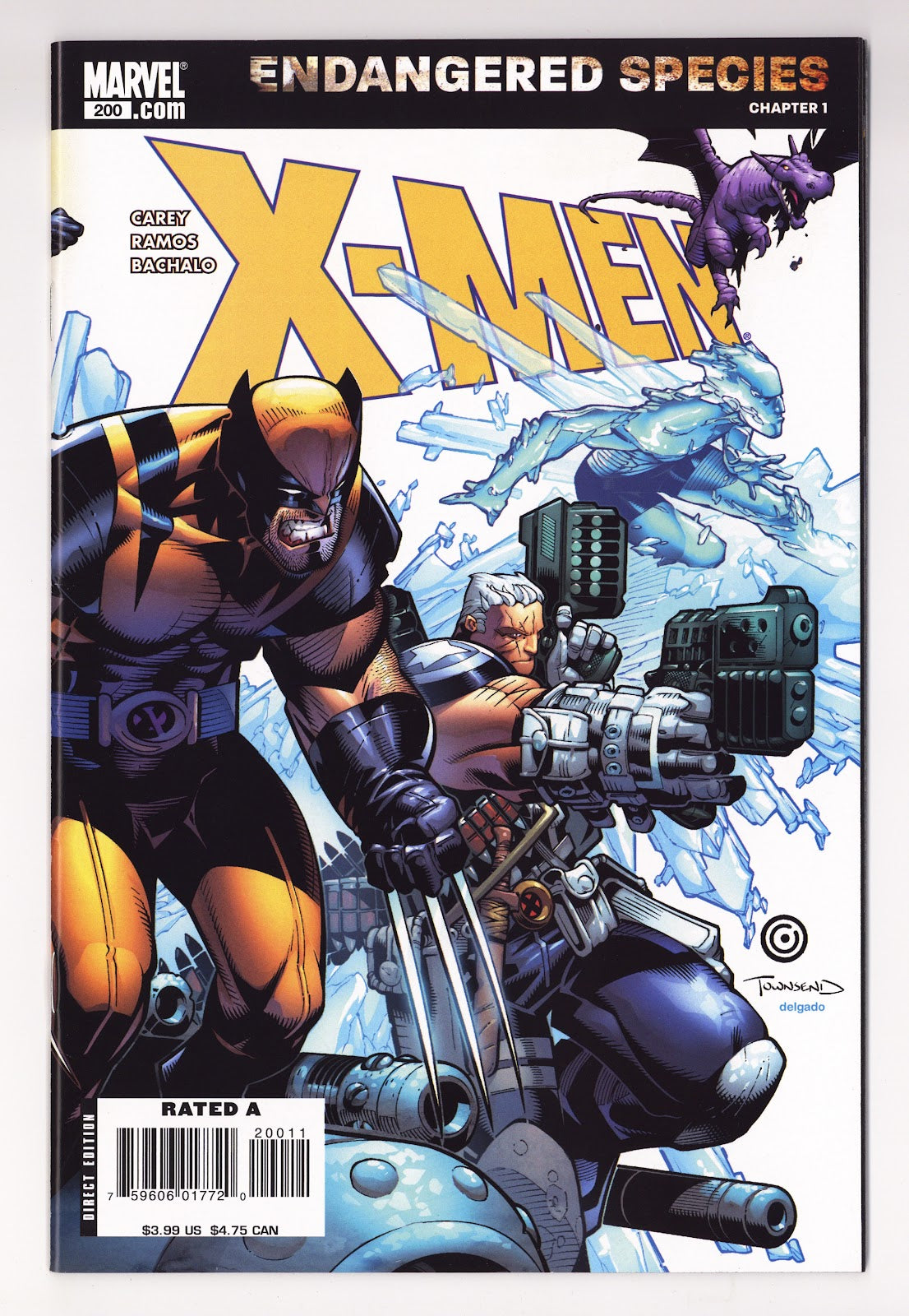X-Men 200 High Grade (2007) Bachalo Variant 