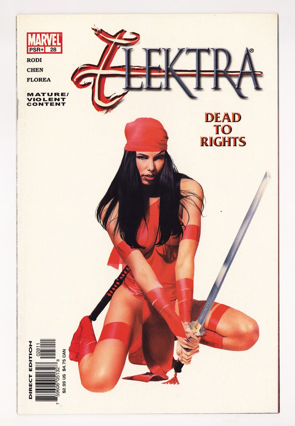 Elektra Vol 2 28  Mid Grade   (2003)