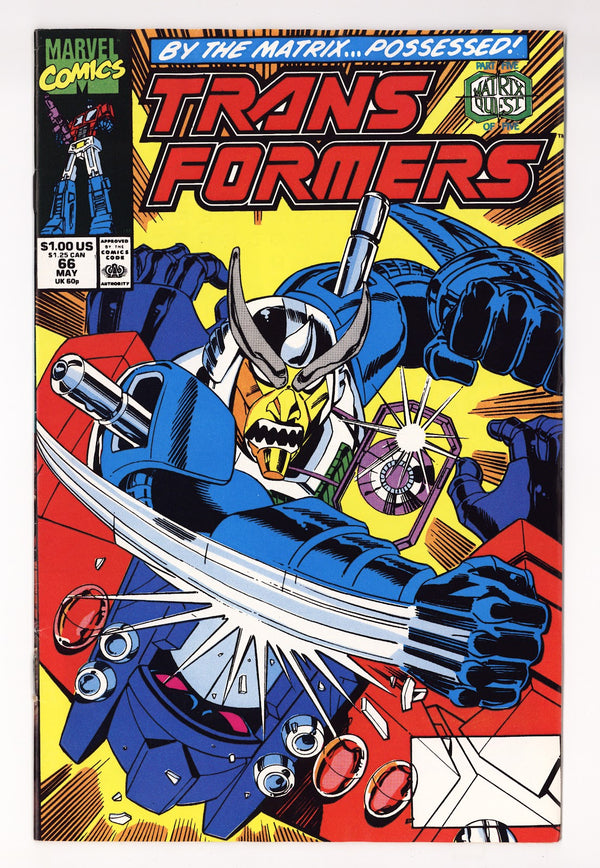 The Transformers Vol 1 66  FN (6.0)   (1990)