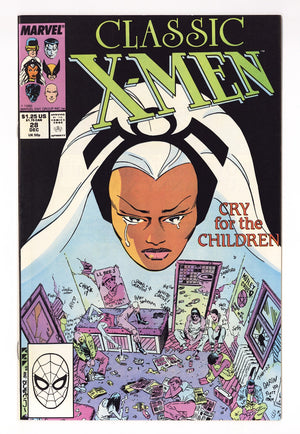 Classic X-Men 28 Mid Grade (1988) Direct