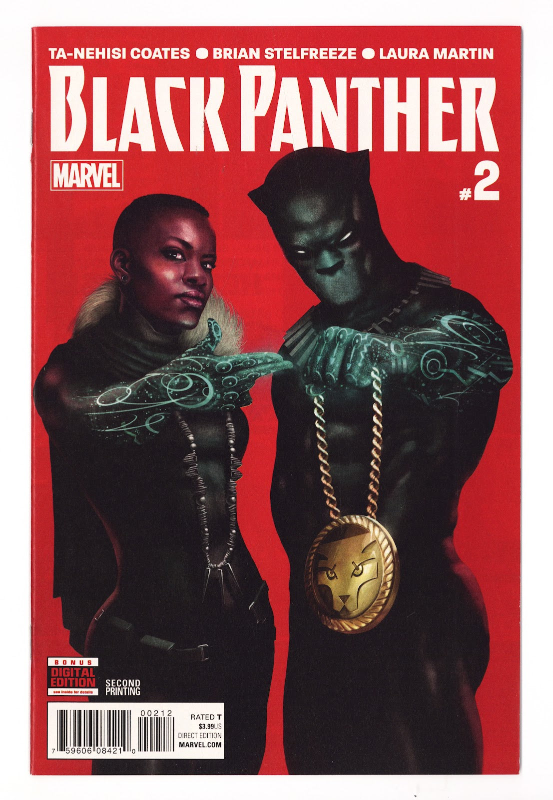 Black Panther Vol 6 2 VF+ (8.5) (2016) 2nd Print 