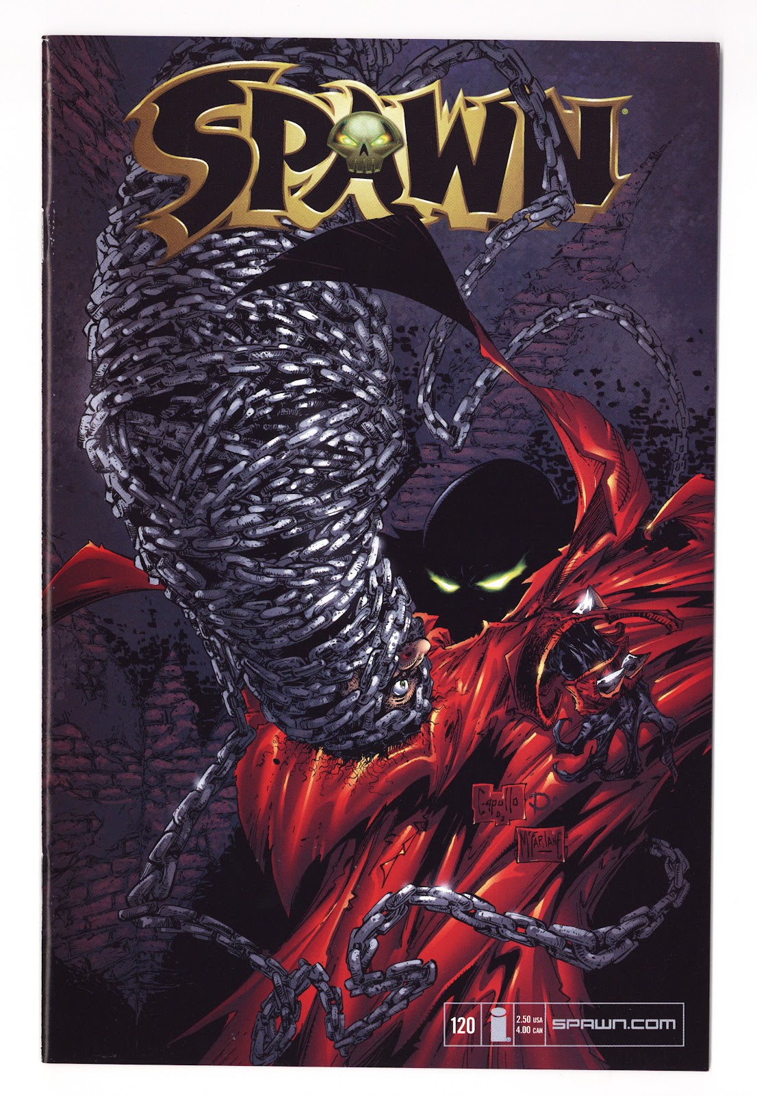 Spawn 120 VF+ (8.5) (2002) 