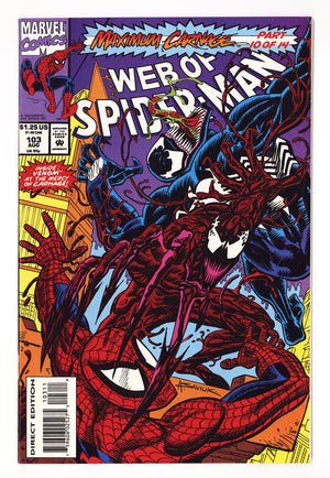 Web of Spider-Man Vol 1 103  High Grade   (1993)