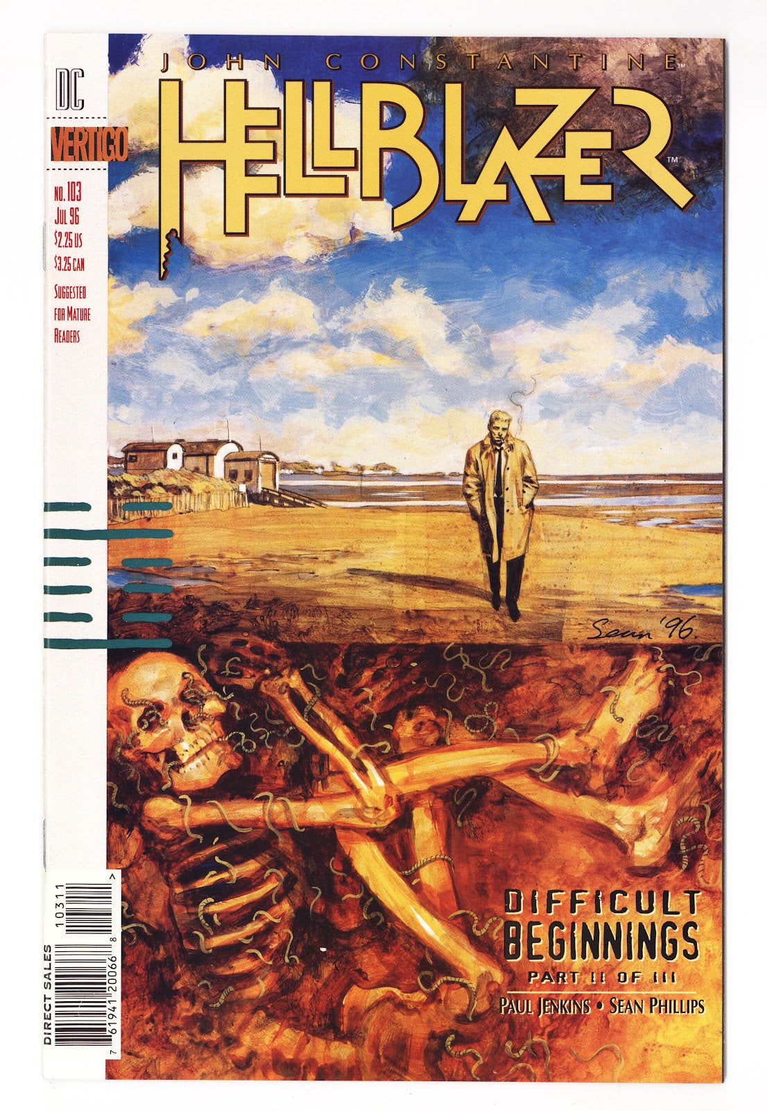 Hellblazer Vol 1 103  High Grade   (1996)