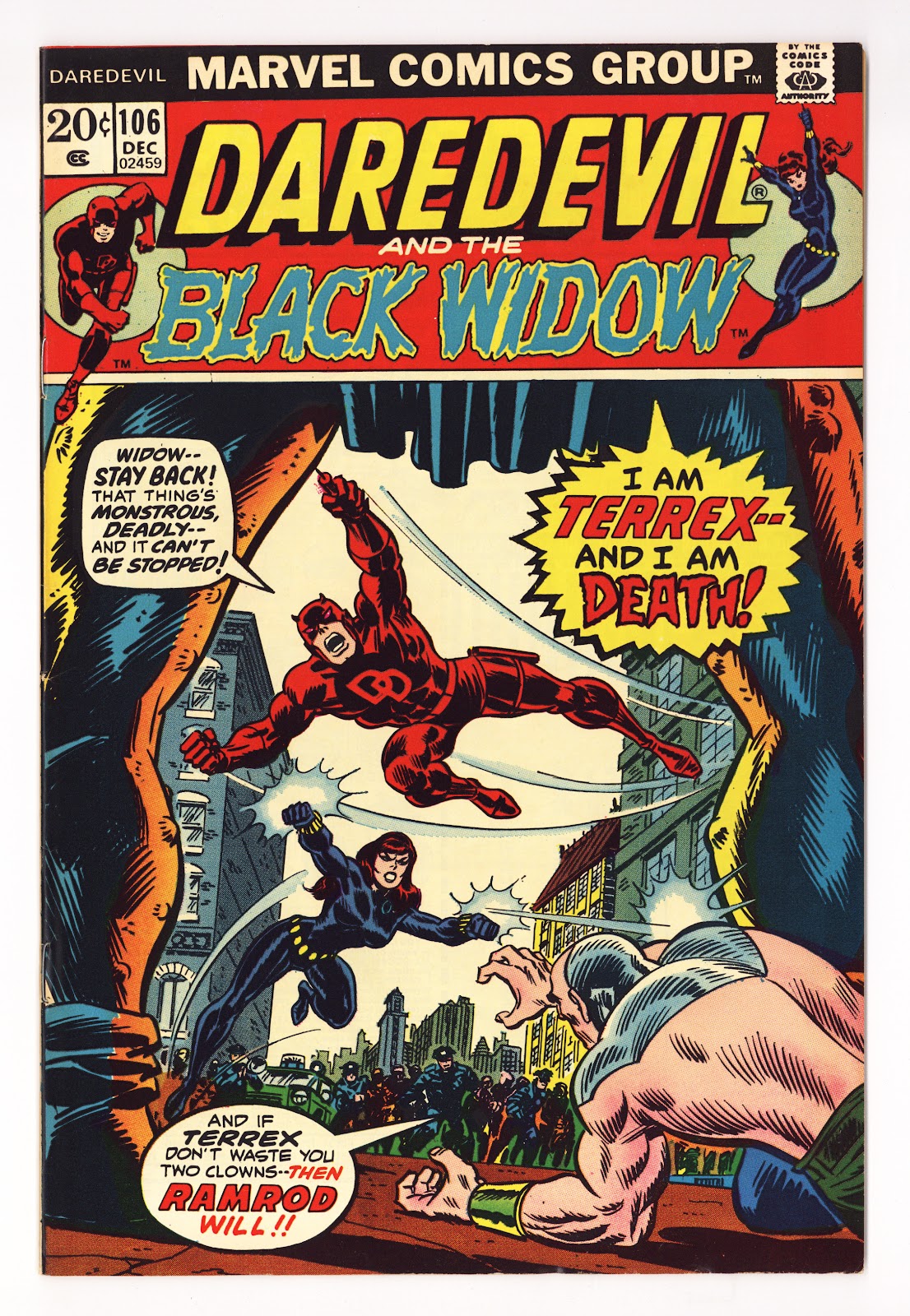 Daredevil Vol 1 106 FN/VF (7.0) (1973) 