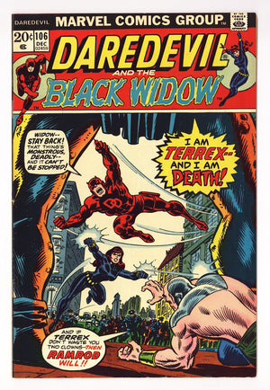 Daredevil Vol 1 106 FN/VF (7.0) (1973)