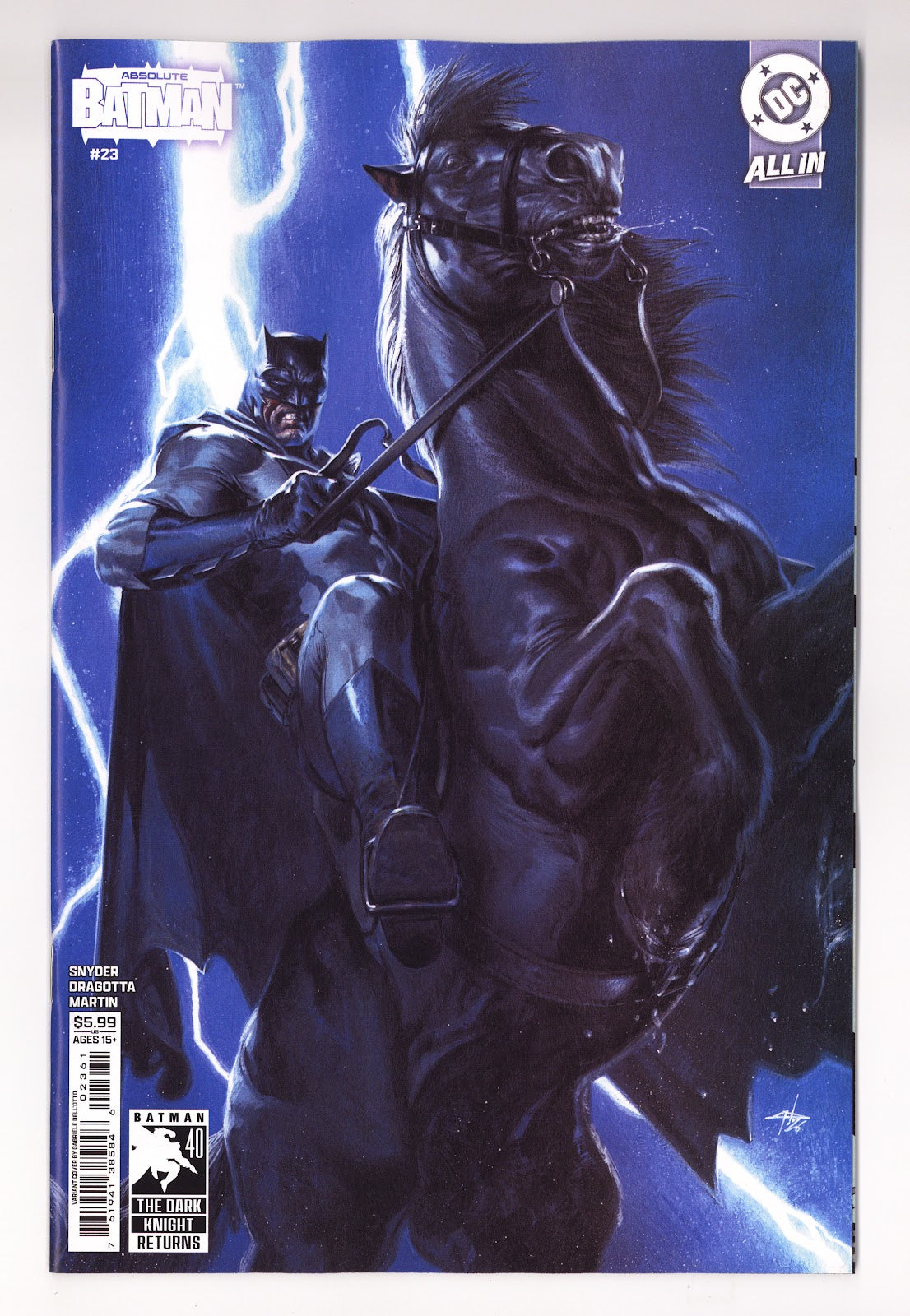 Absolute Batman  23 Dell'Otto  Variant   (2026)