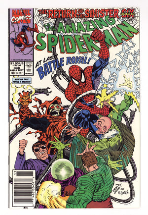 The Amazing Spider-Man Vol 1 338 Mid Grade (1990) Newsstand