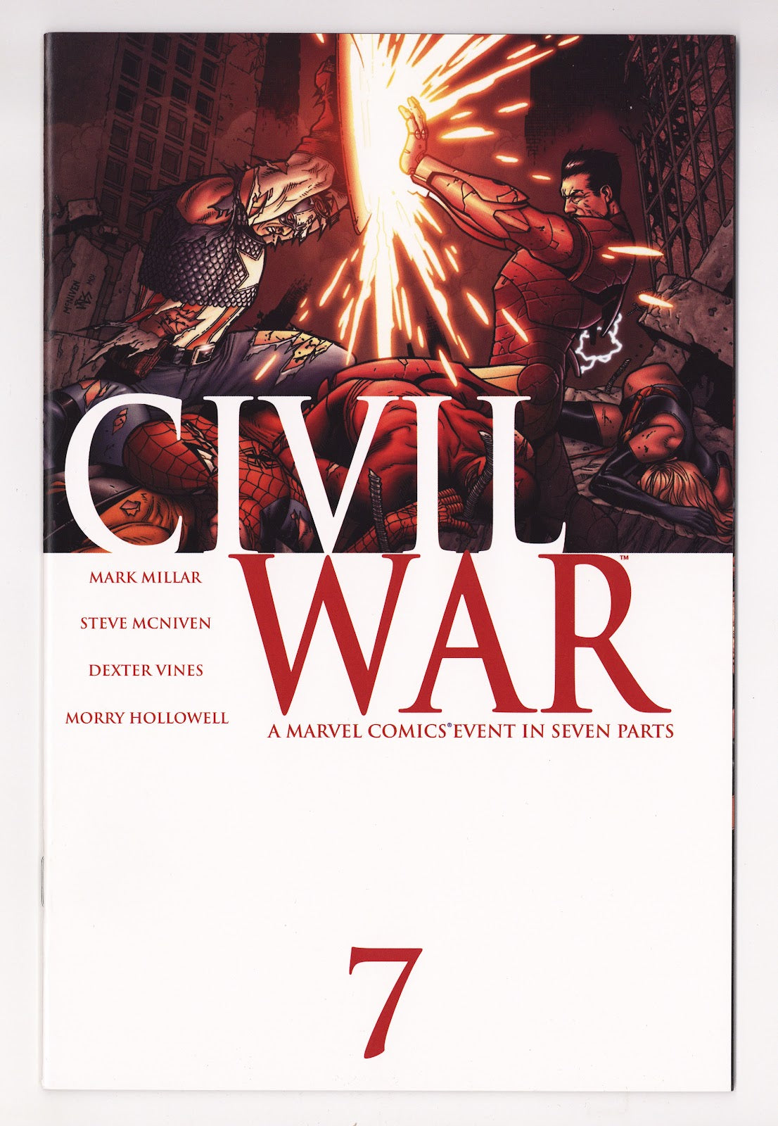 Civil War 7 High Grade (2007) Standard Cover 