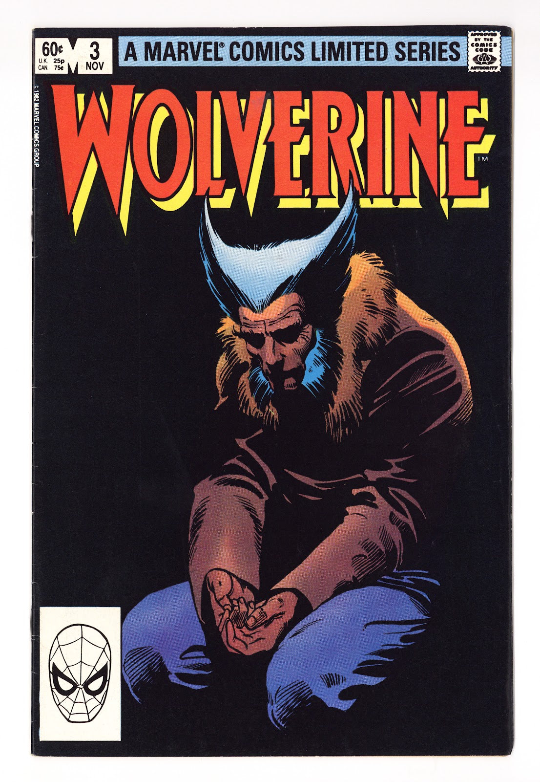 Wolverine Vol 1 3  FN- (5.5)   (1982)     