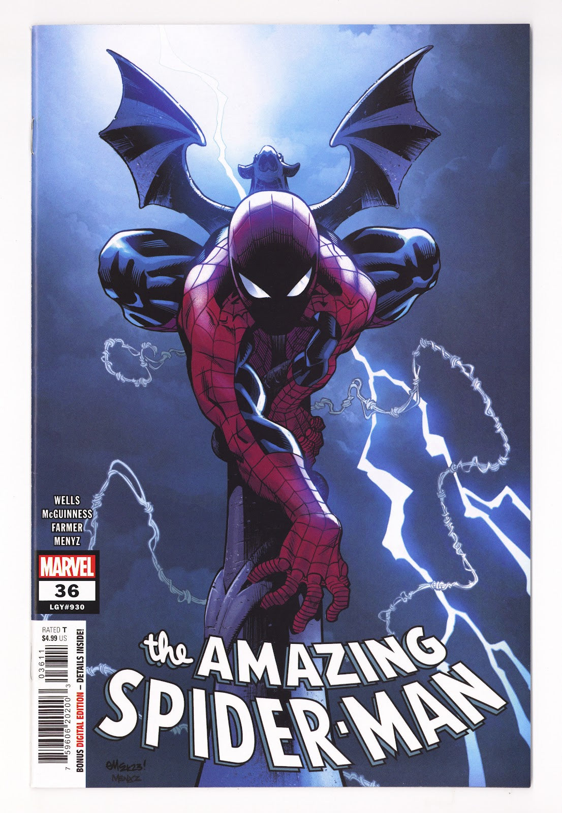 The Amazing Spider-Man Vol 6 36 (930) High Grade (2023) 