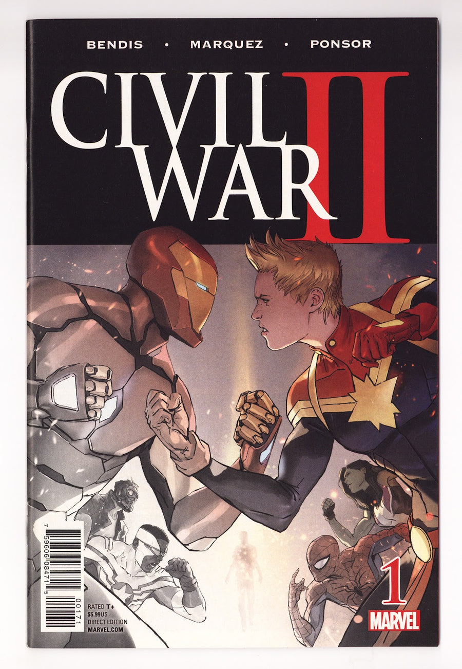 Civil War II   1  High Grade   (2016) Fade   Variant  