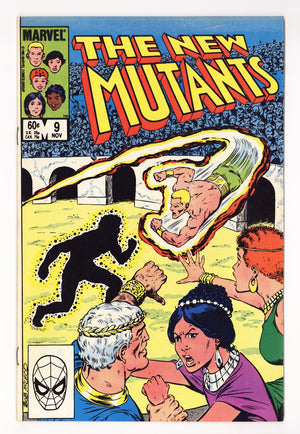 The New Mutants Vol 1 9 Mid Grade (1983) Direct