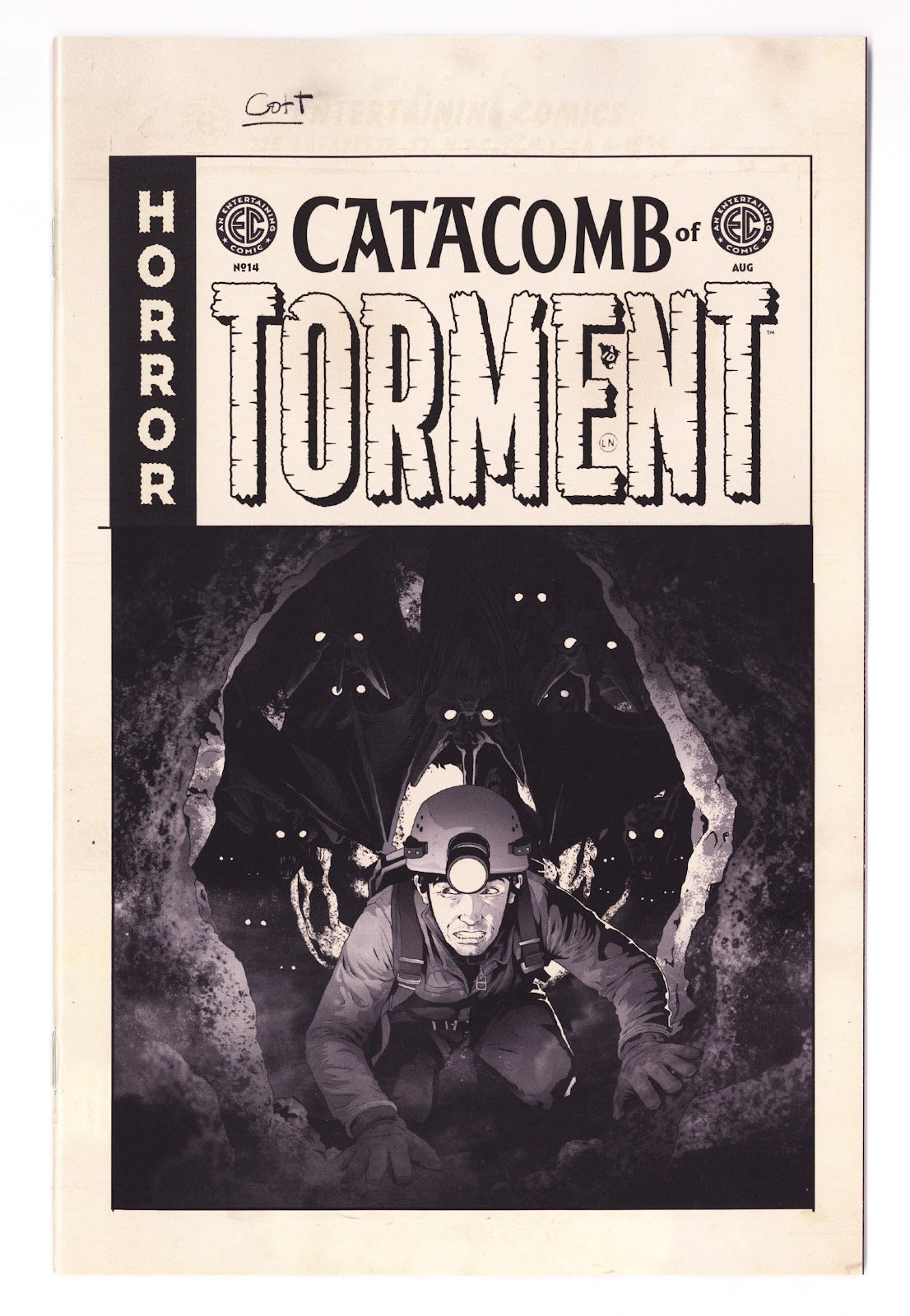 EC Catacomb of Torment 14 Luckert B&W Incentive NM (9.4) NM (9.4) (2026)