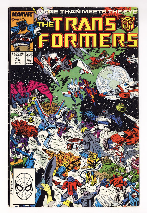 The Transformers Vol 1 41  Low Grade   (1988)