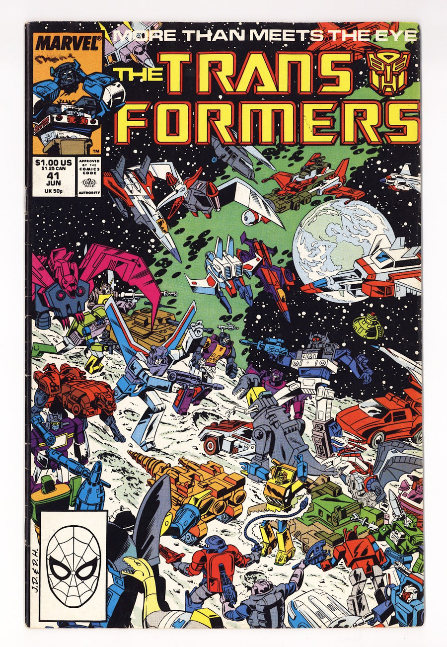The Transformers Vol 1 41  Low Grade   (1988)     