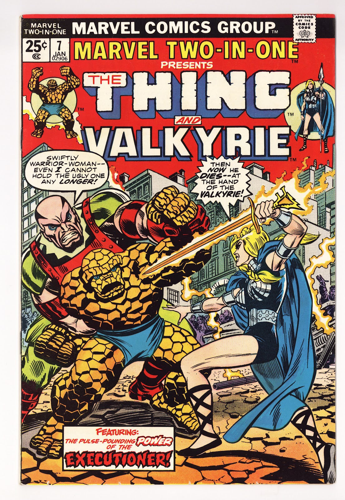 Marvel Two-in-One Vol 1 7 FN/VF (7.0) (1975) 