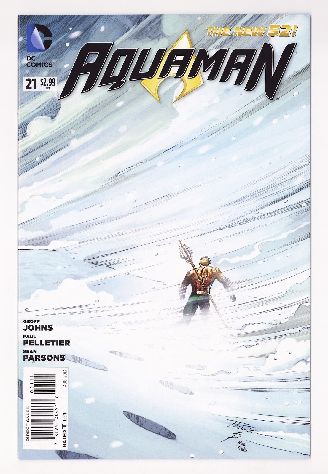Aquaman Vol 7 21 High Grade (2013) Direct Sales 