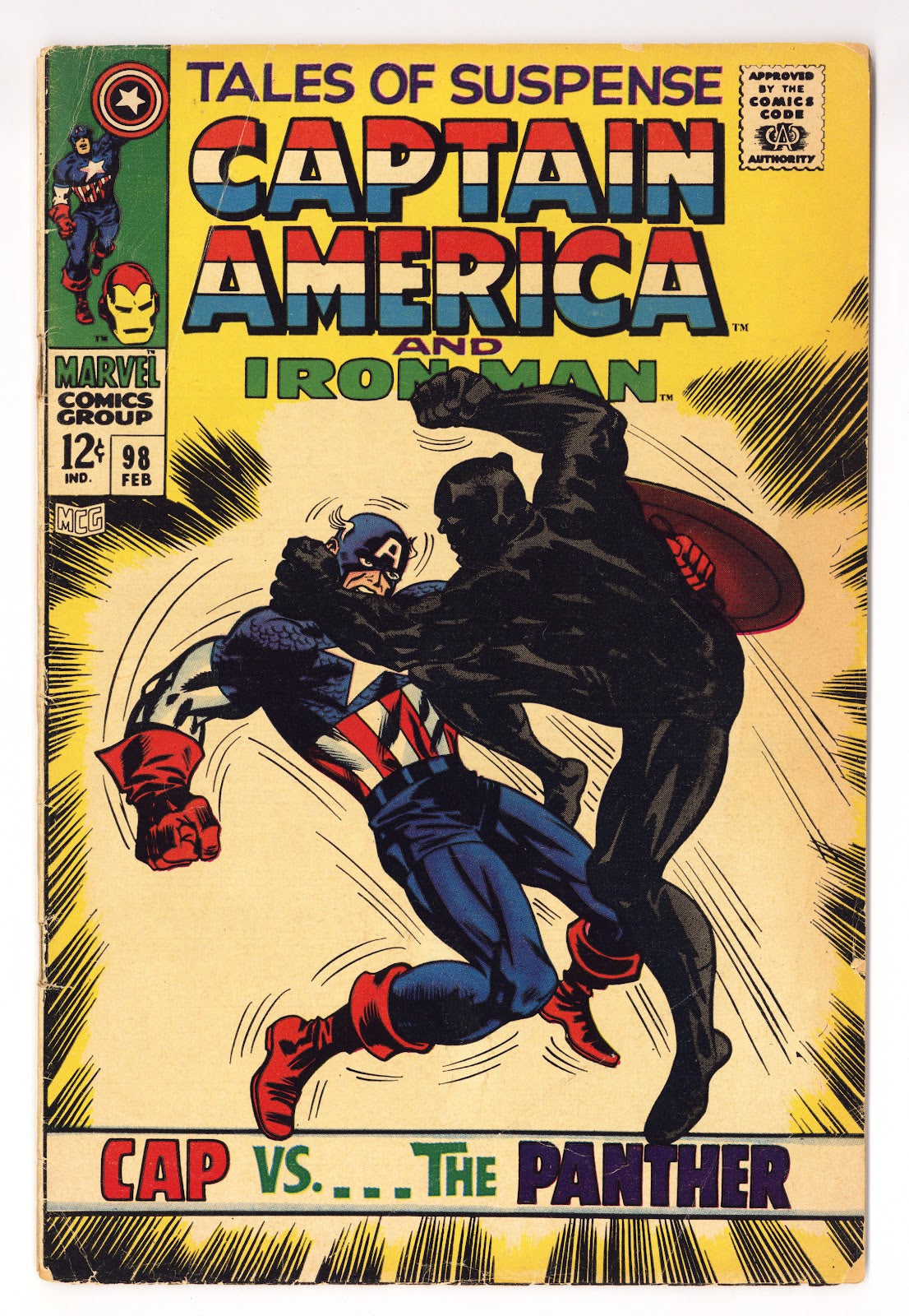 Tales of Suspense Vol 1 98 VG (4.0) (1968) 